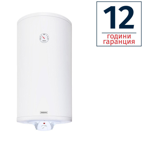 БОЙЛЕР TEDAN KLASSA INOX 120л, вертикален, неръждаем, сух нагревател, 2KW